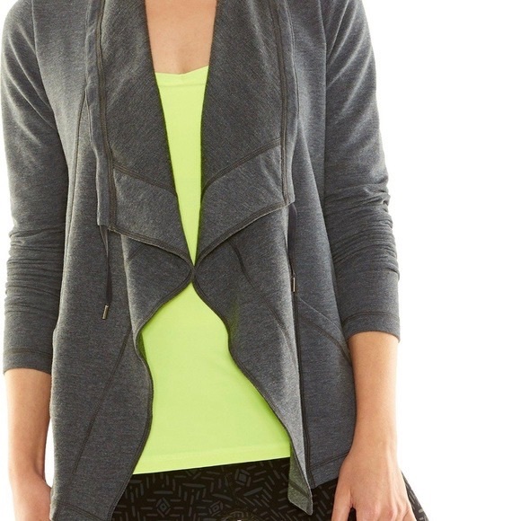 Lucy Jackets & Blazers - LUCY The Studio Flow wrap drape front front jacket M